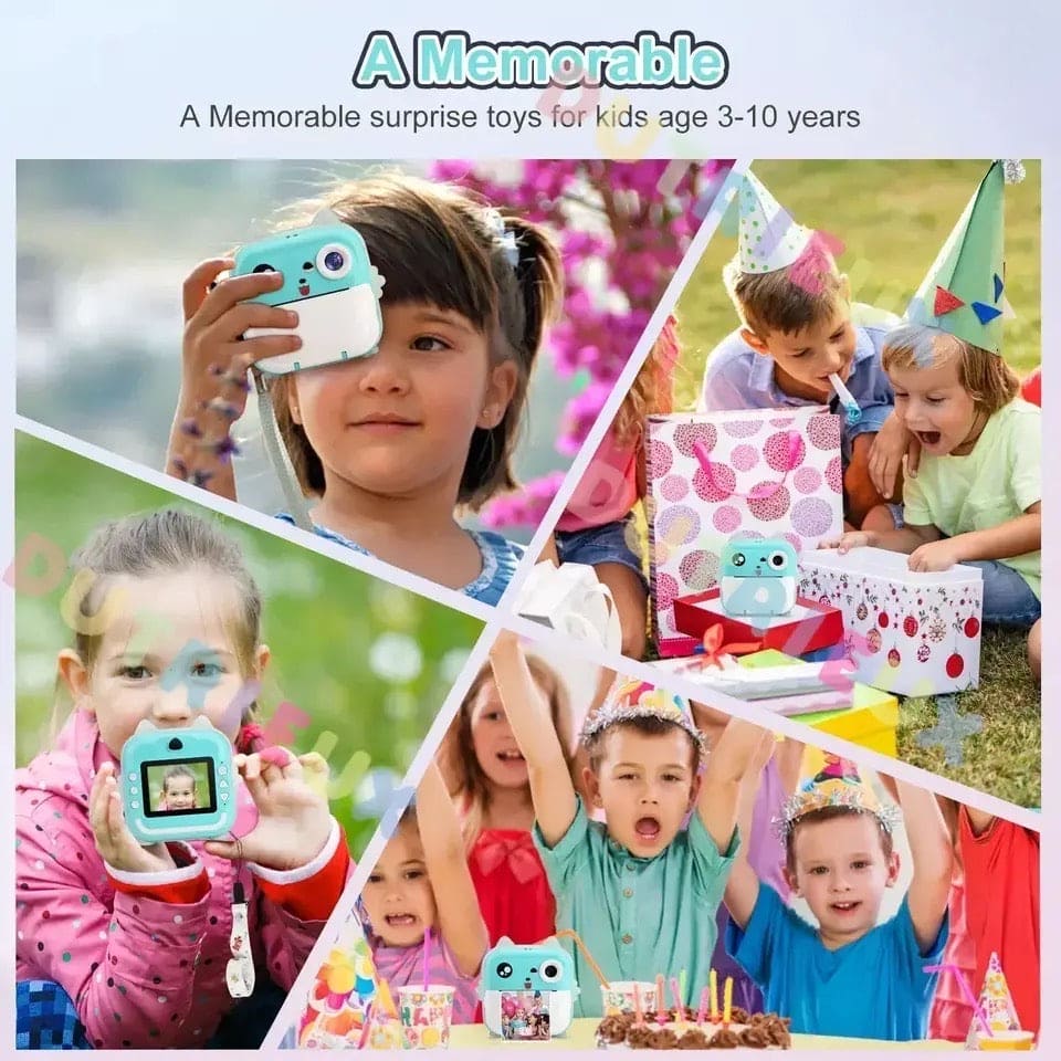Cat Camera Printer, Children Instant Print Camera, Kids Photography Digital Photo Camera, 2-in-1 Portable Digital Camera, Pocket Printer With Thermal Paper Roll, Mini Bluetooth Photo Printer Camera Cat Camera Printer, Children Instant Print Camera, Kids Photography Digital Photo Camera, 2-in-1 Portable Digital Camera, Pocket Printer With Thermal Paper Roll, Mini Bluetooth Photo Printer Camera